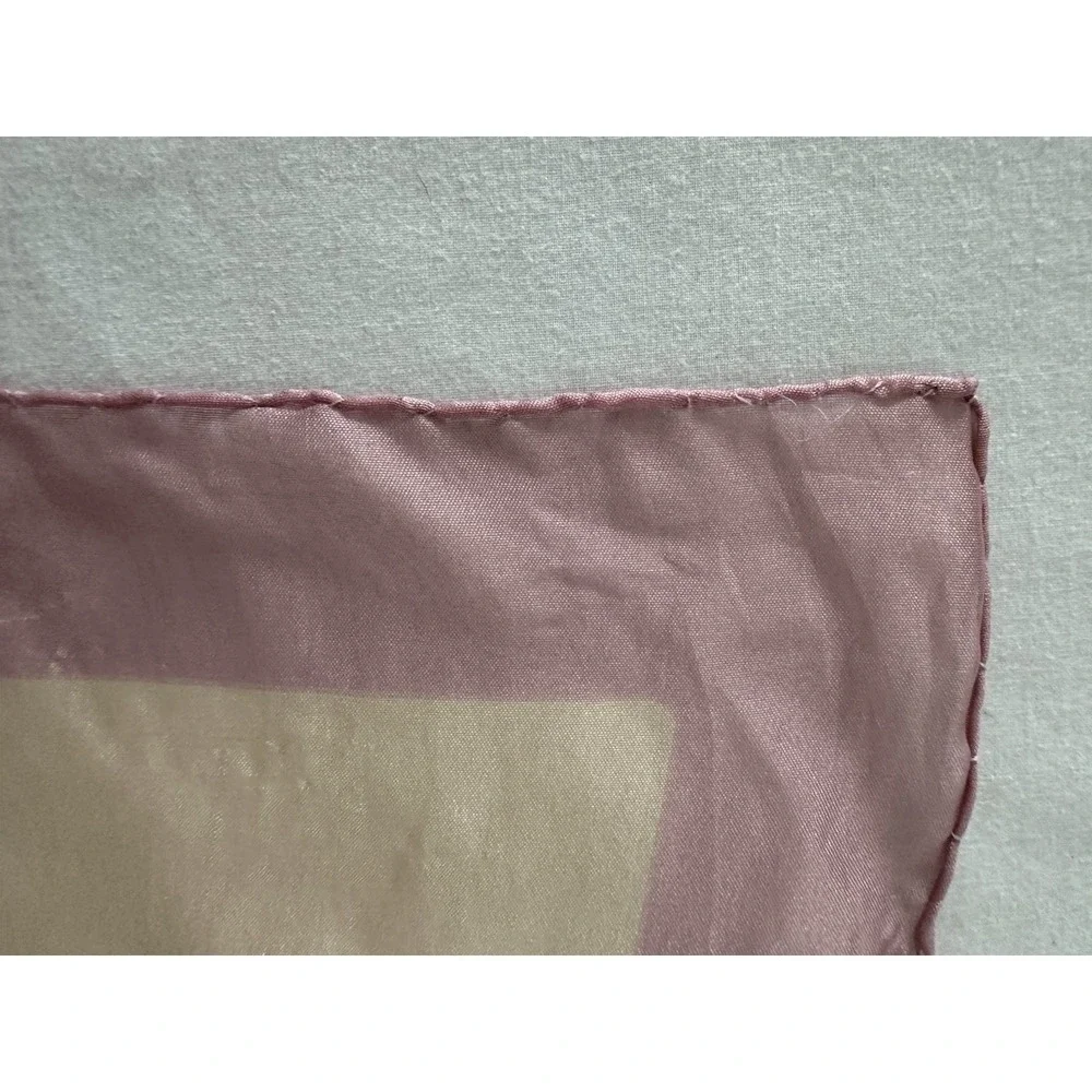 Salvatore Ferragamo Silk Blend ? Scarf Hand Rolled Edges 25 X 25‎